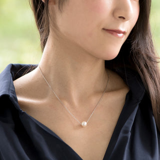 日本産 あこや真珠 ステンレスチェーン ネックレス 真珠ネックレス 真珠 ネックレス パールネックレス パール ネックレス